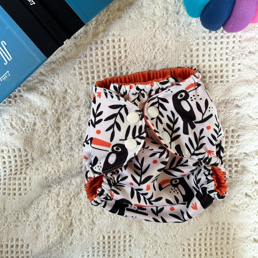 Esembly Cloth Diaper Cover - Toucan